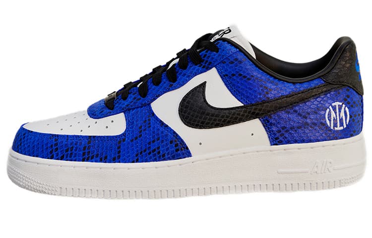 Nike Air Force 1 Snakeskin 'White Blue' 2