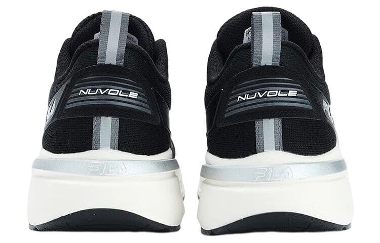 FILA NUVOLE Anti-Slip Wear-Resistant Low-Top Running Shoes Men's Black 5