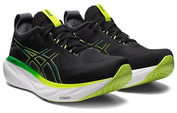 Asics Gel Nimbus 25 'Black Lime Zest' 5