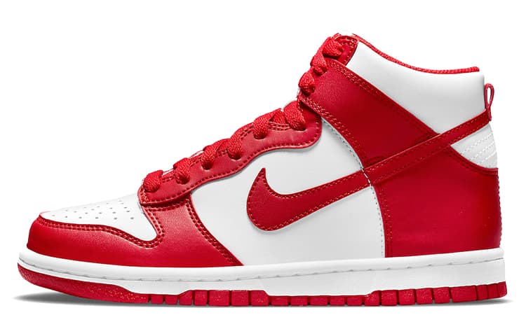 Nike Dunk High Championship White Red 2