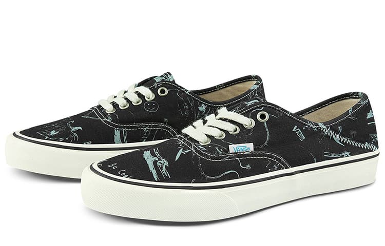 Vans Authentic Sf Chris Johanson Black Antique White 3