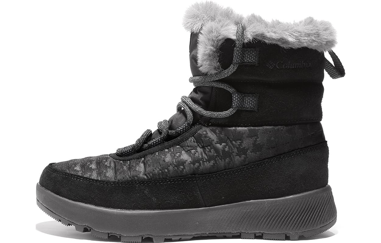 Columbia Snow Boots Women's Mid-Top Black 2