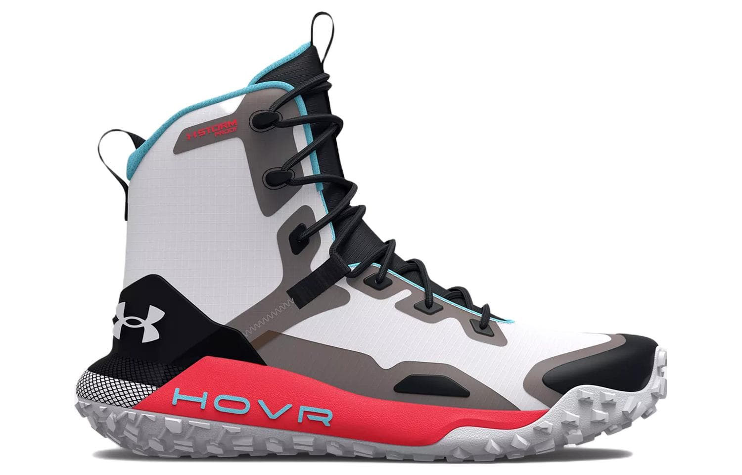 Under Armour Hovr Dawn Waterproof 400G Geo 'White Beta' 4