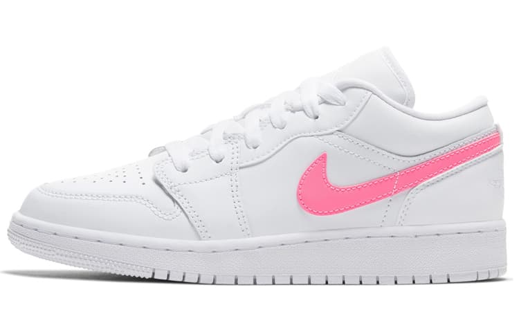 Jordan 1 Low White Neon GS 2