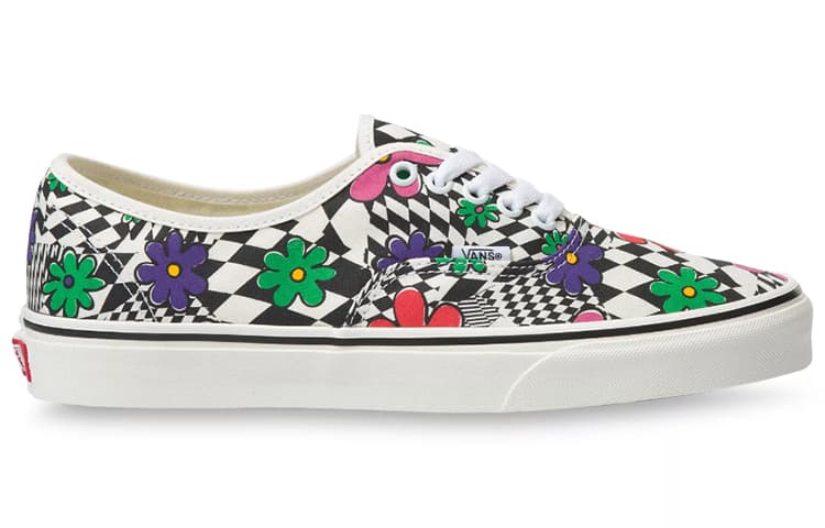 Authentic Vans 'Floral Checkerboard' 3