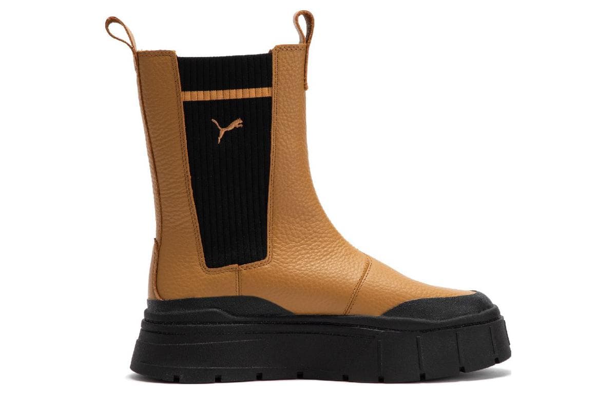 PUMA Mayze Stack Chelsea Boot 'Desert Tan' Women's 4