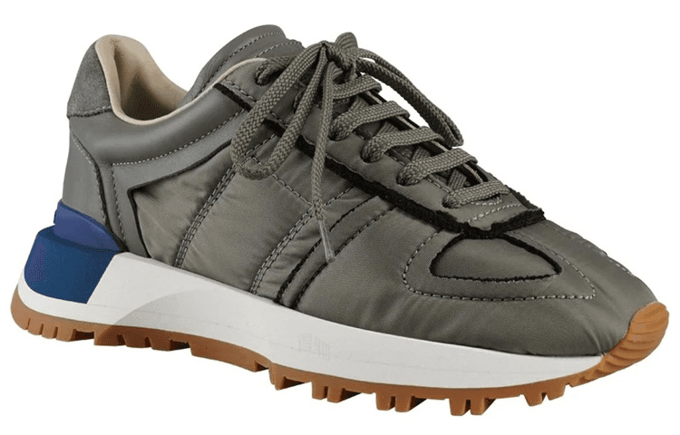 Maison Margiela 50-50 Retro Lace-Up Low-Top Casual Shoes Women's Gray 4