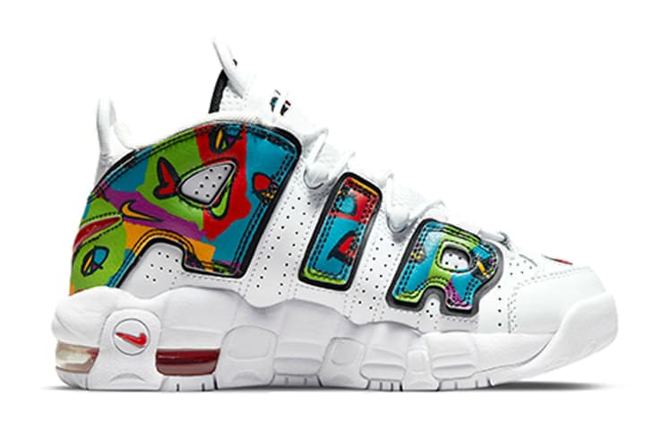Nike Air More Uptempo Peace, Love, Swoosh GS 4