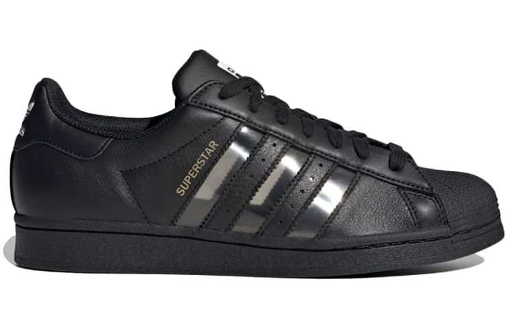 Adidas Originals Superstar Black Transparent 3