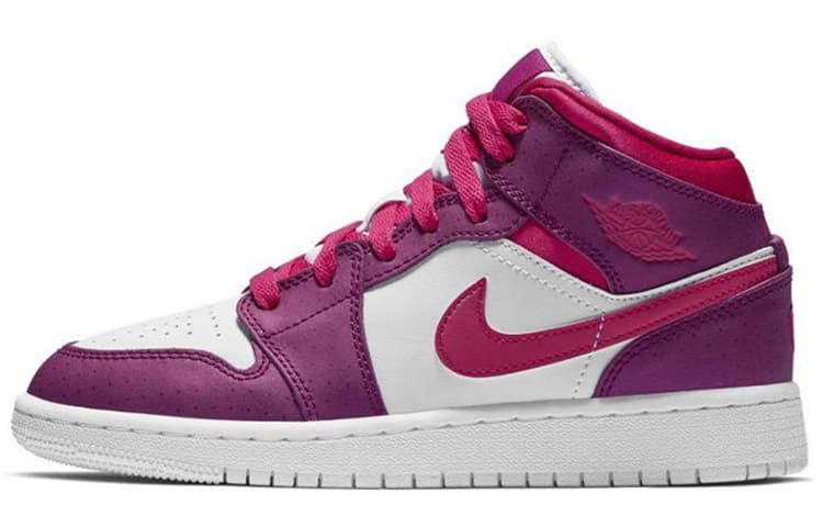 JORDAN Air JORDAN 1 Kids' Basketball Shoes Grade School 2