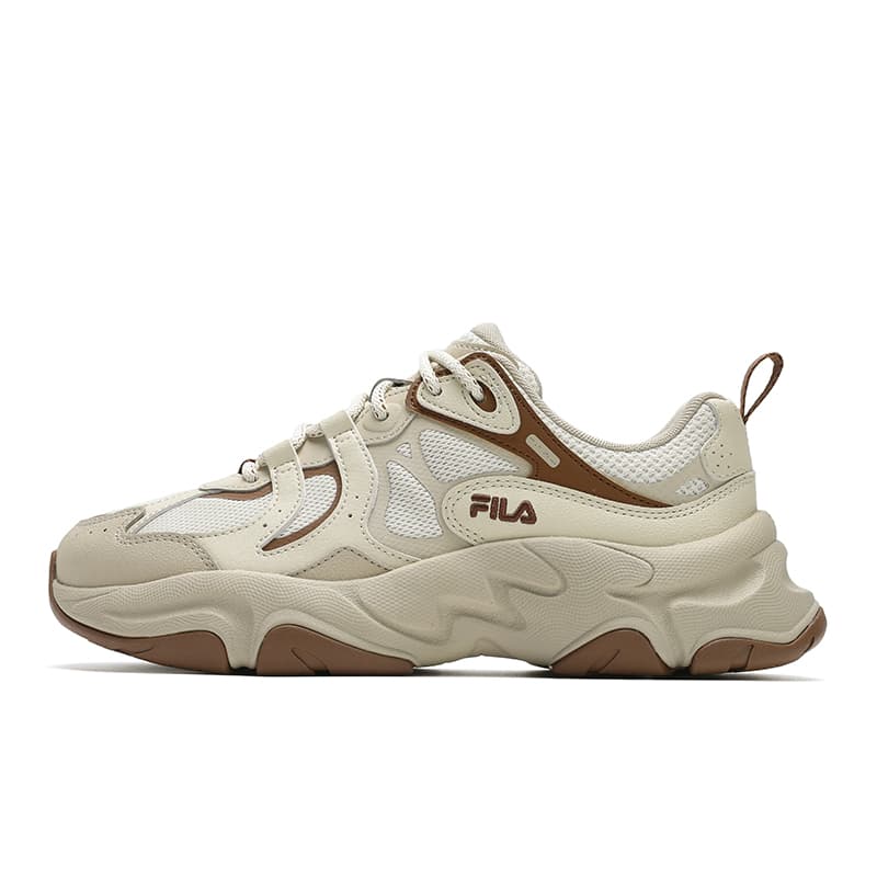 FILA Men's MARS 3 S Mars Shoes 3 Southern Edition Fashion Versatile Comfortable Slip-Resistant Wear-Resistant Low-Top Casual Shoes White Yellow 2