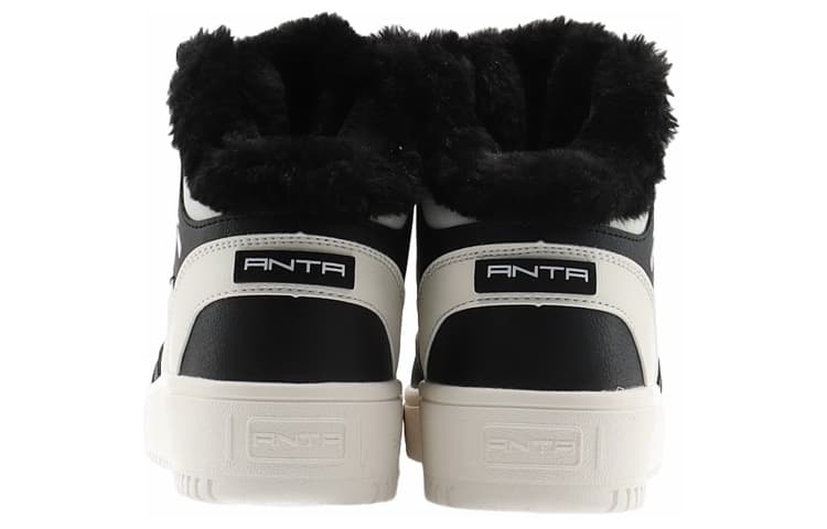 ANTA Skateboarding Series Sneakers High 'Black' Women's 5