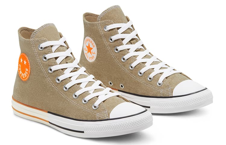 Converse Happy Camper Chuck Taylor All Star High Top 'Khaki Orange White' 6