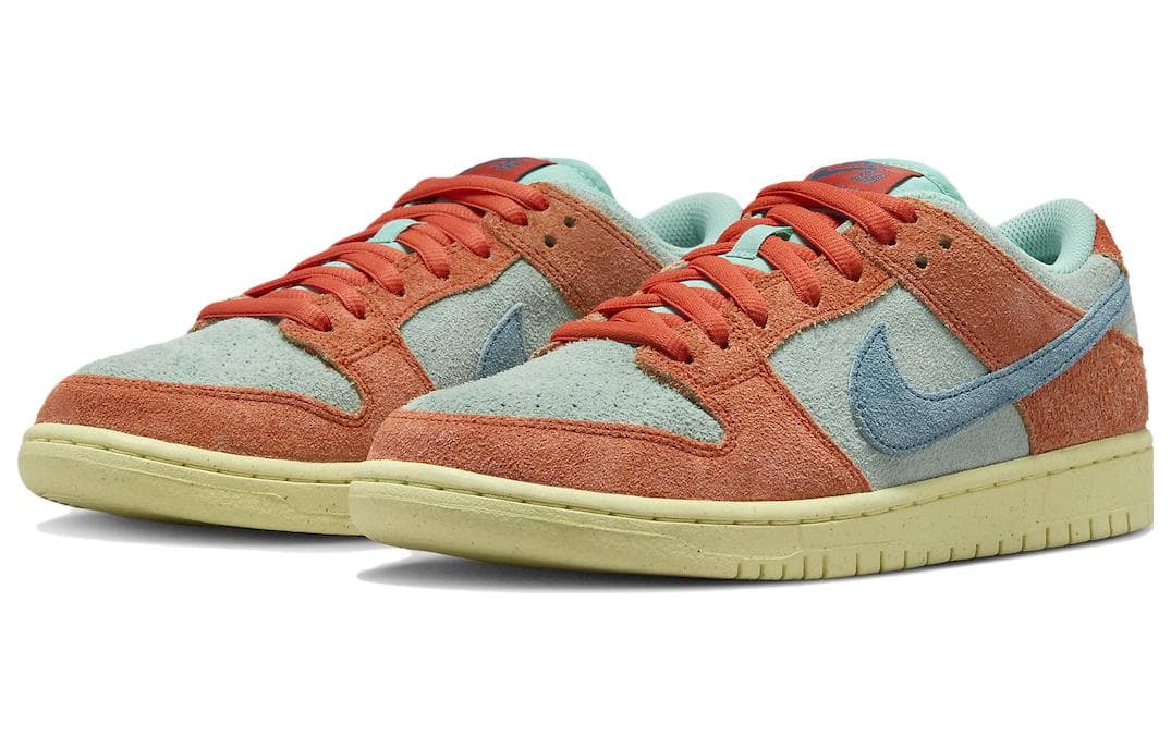Nike Sb Dunk Low Orange Emerald Rise 5