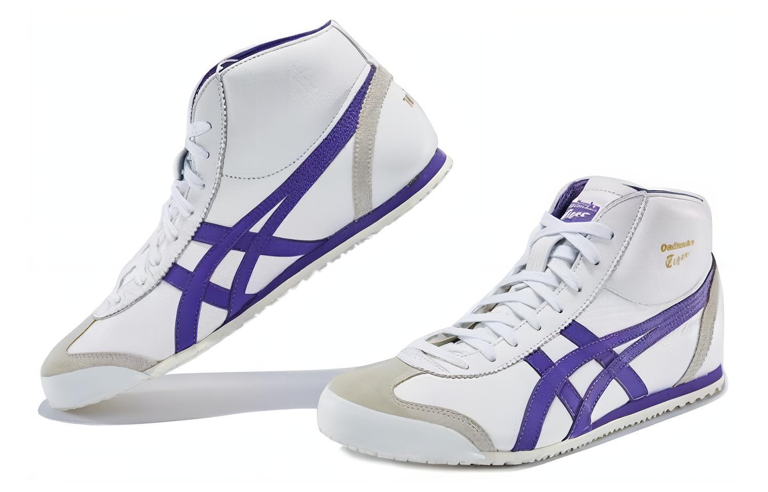 Onitsuka Tiger Mexico Mid Runner 'White Blue' 5