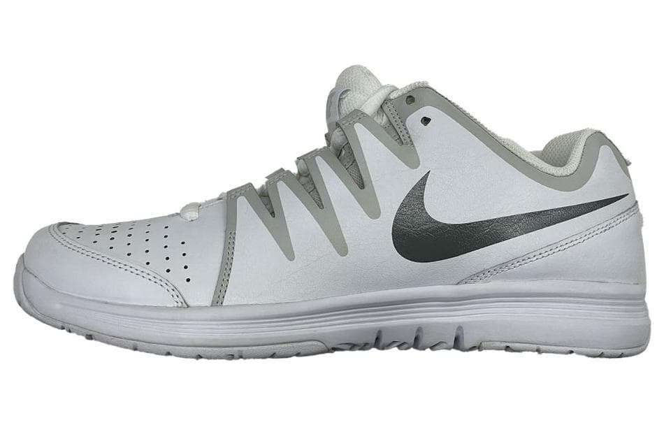 Nike Vapor Court Cushioning Anti-Slip Wear-Resistant Breathable Lightweight Coverage Low-Top Tennis Shoes Men's White