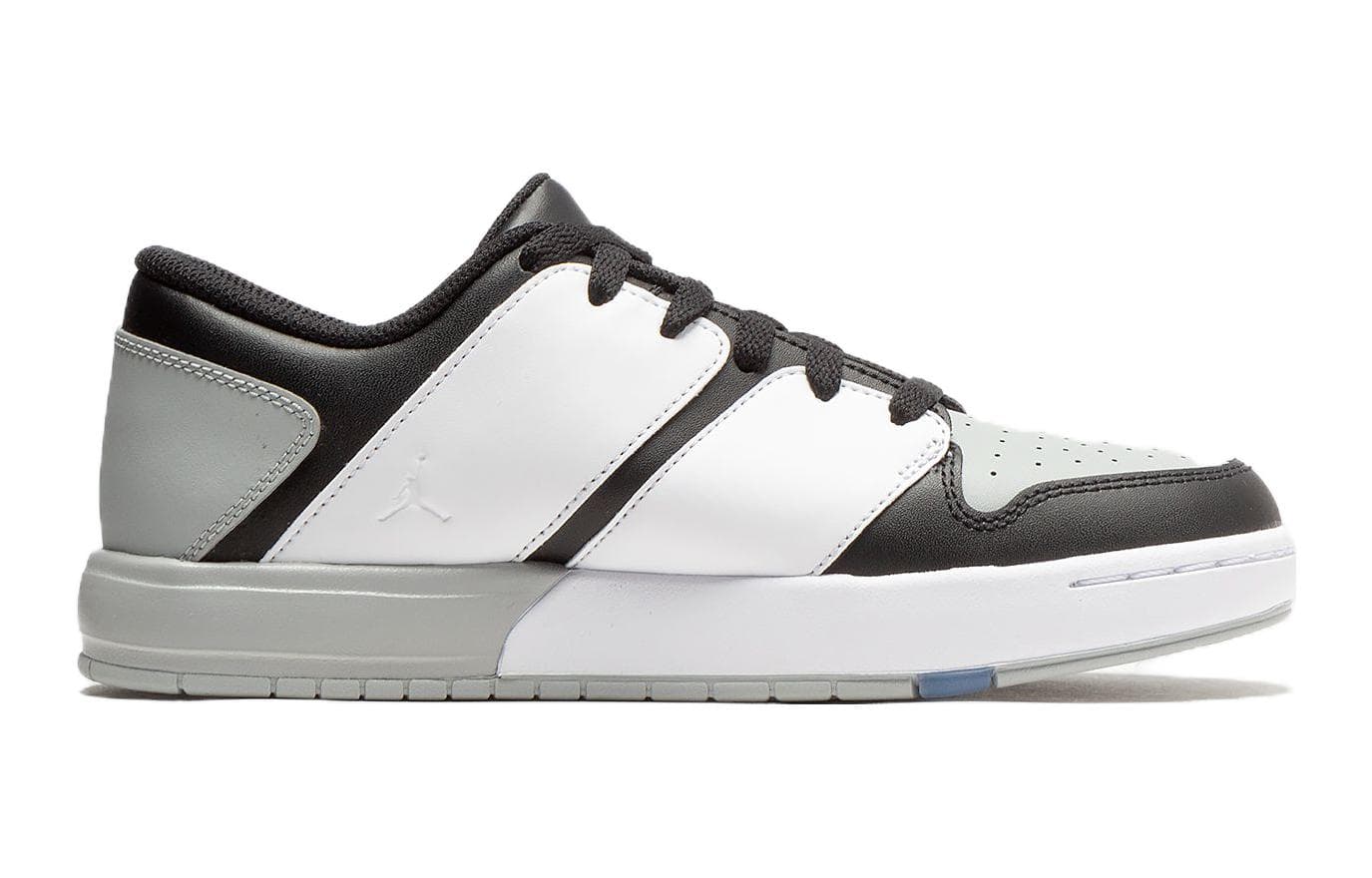 Jordan Nu Retro 1 Low Black Light Smoke Grey GS 3