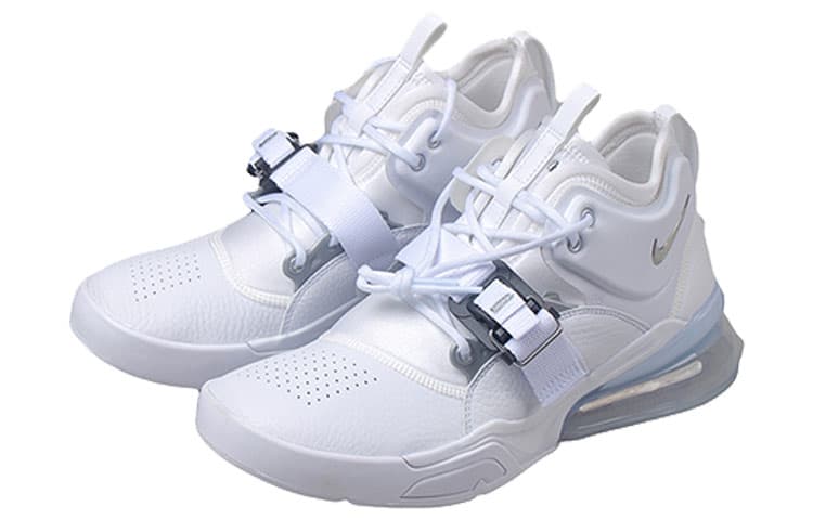 Nike Air Force 270 White Metallic Silver 3