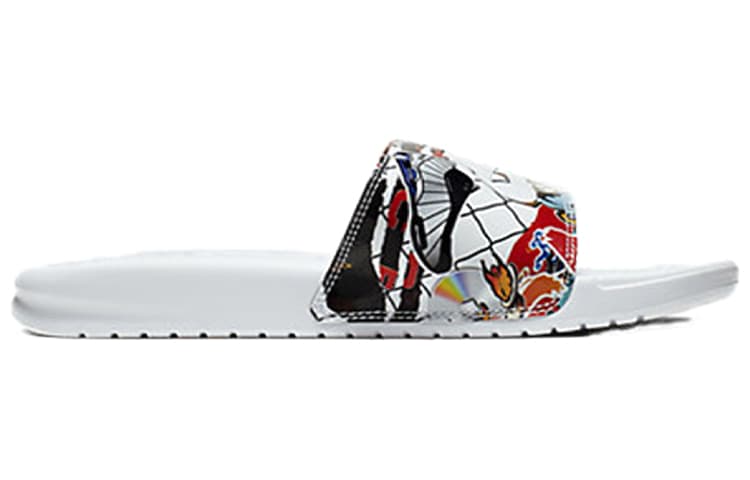 Nike Benassi Jdi Print China Hoop Dreams Women's 4