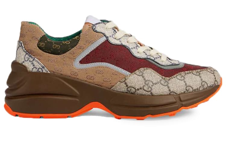 GUCCI Rhyton Brick Red Women's 3