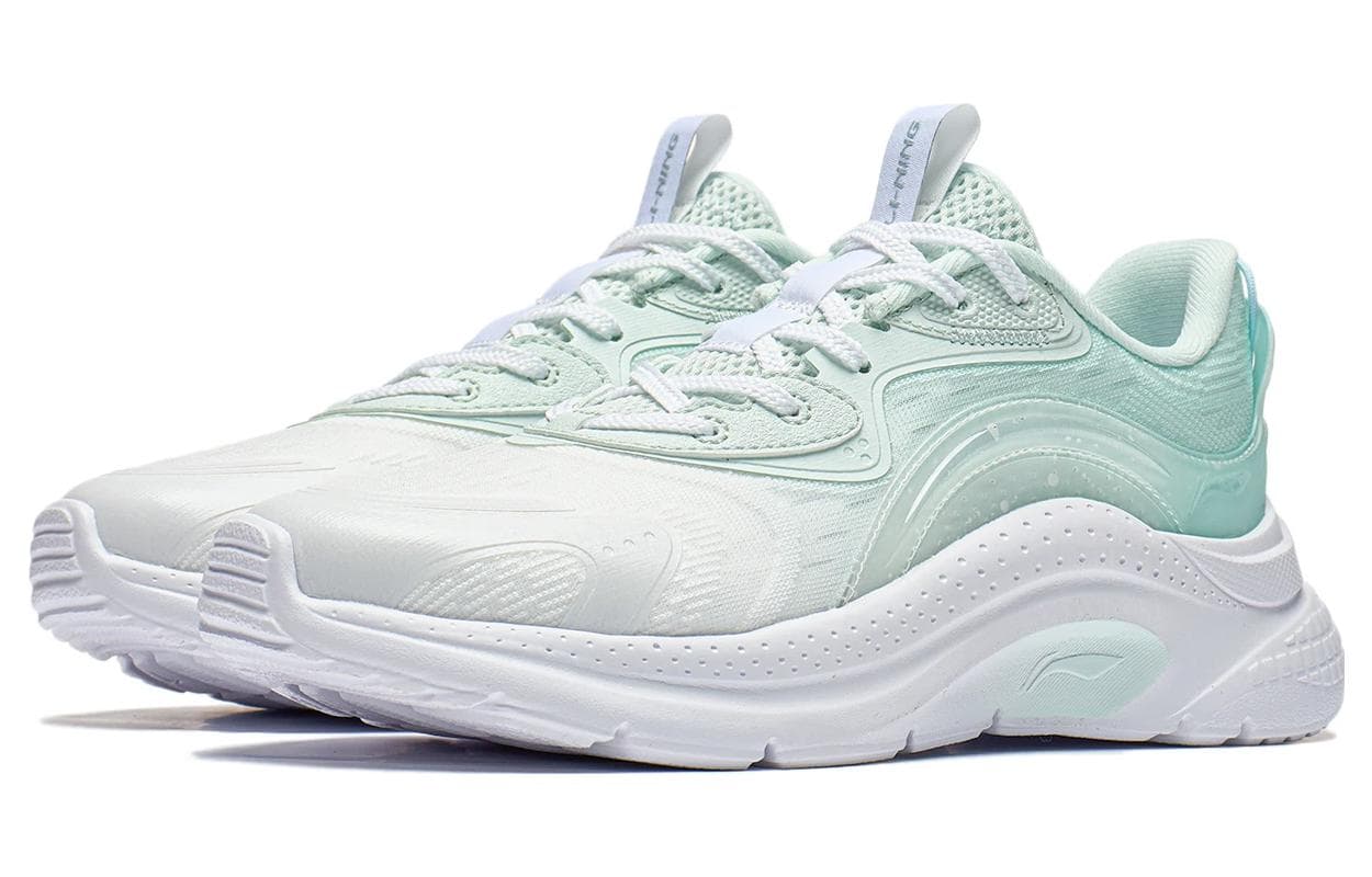 LiNing Liuyun Anti-Slip And Wear-Resistant Breathable Low-Top Sports Casual Shoes Women's Blue White 5