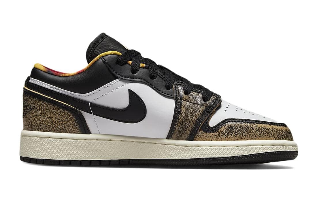 Jordan 1 Low SE Wear Away Yellow GS 4