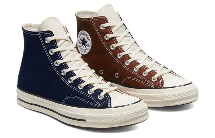 Converse Chuck Taylor All Star 70 Hi Navy Burgundy Split 6