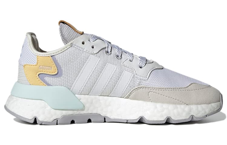 Adidas Originals Nite Jogger 'White Gray Purple' Women's 4