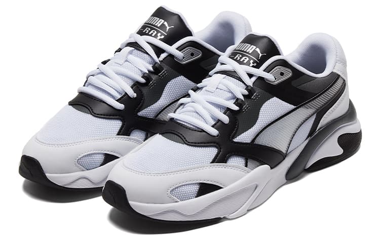 PUMA Unisex X Ray Millenium Casual Shoes Black/White 6