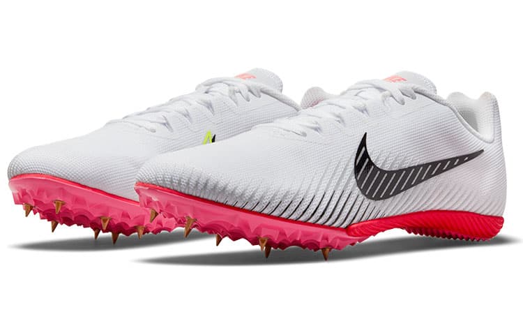 Nike Air Zoom Rival M 9 Spikes 'White Black' 6