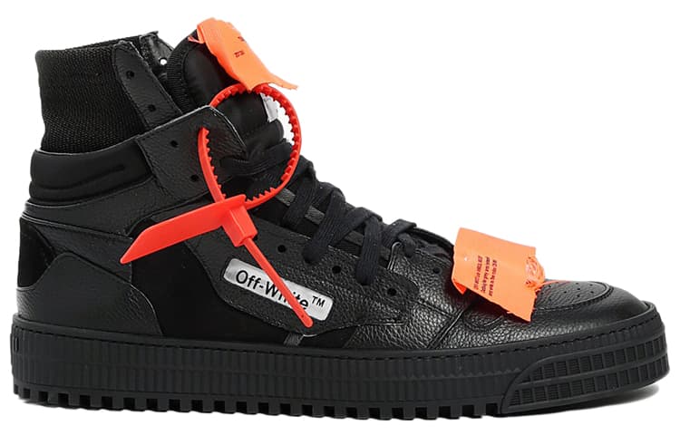 OFF WHITE Off Court 3.0 High 'Black Orange' 3