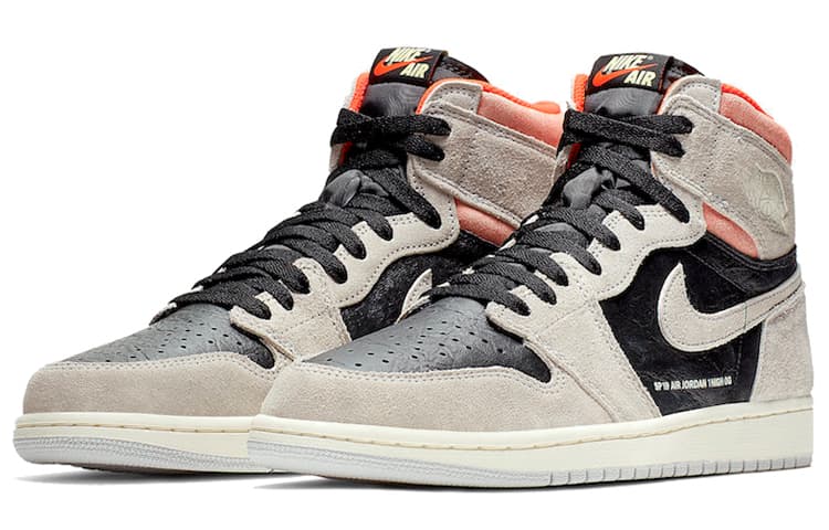 Jordan 1 Retro High 'Neutral Grey Hyper Crimson' 6