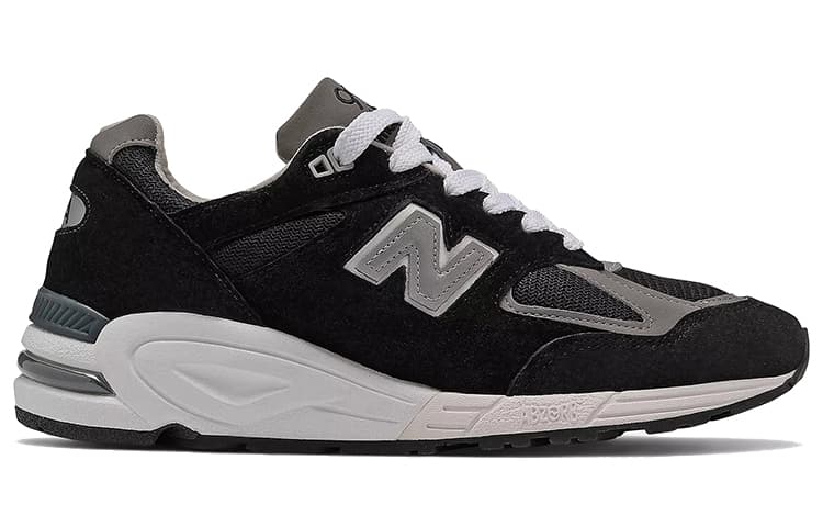 New Balance 990v2 MiUSA Black Grey 3