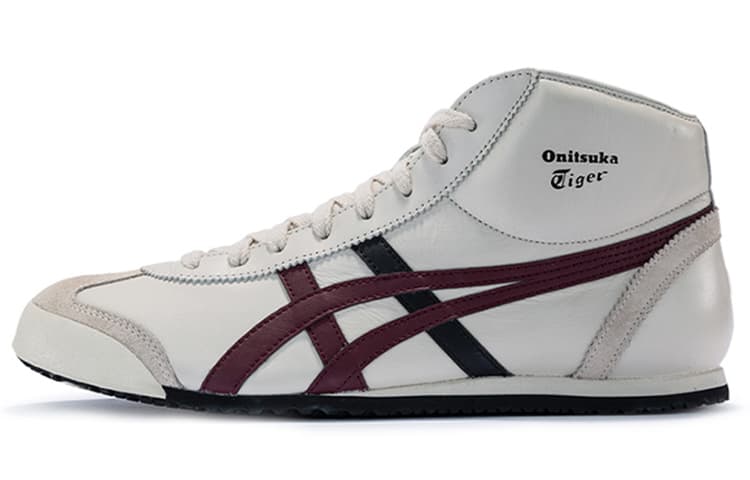 Onitsuka Tiger Mexico Mid Runner 'Creamwhite Red' 2