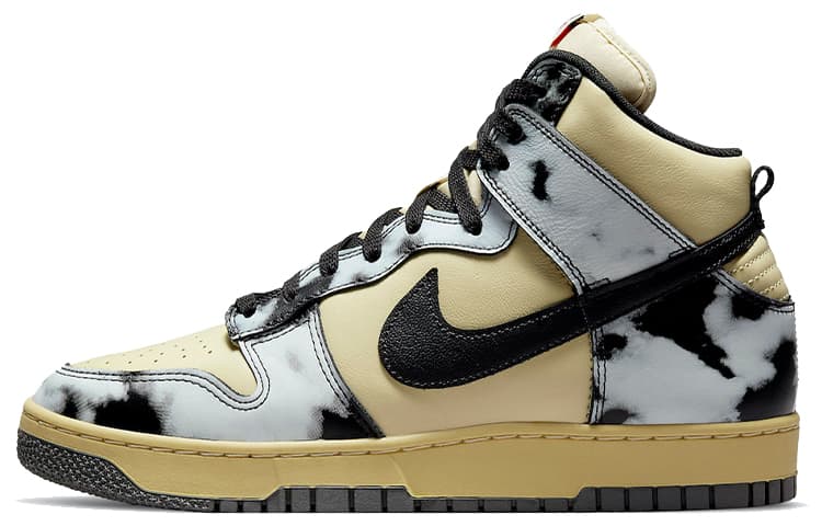 Nike Dunk High 1985 Black Acid Wash 2