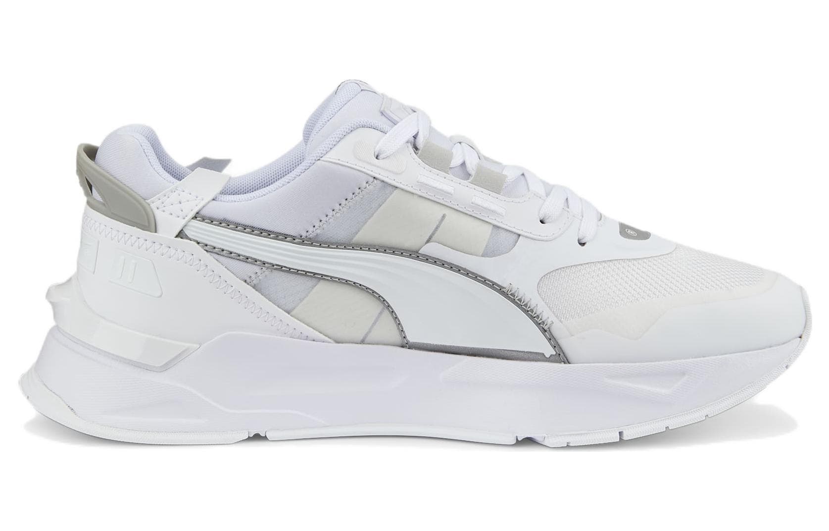 PUMA Mirage Sport Tech Reflective 'White Silver' 4
