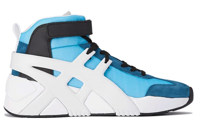 Onitsuka Tiger Big Logo Trainer Hi 'Blue White' 4