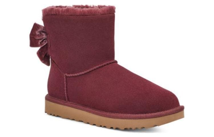 UGG Mini Bailey Bow Boots 'Wild Grape' Women's 6