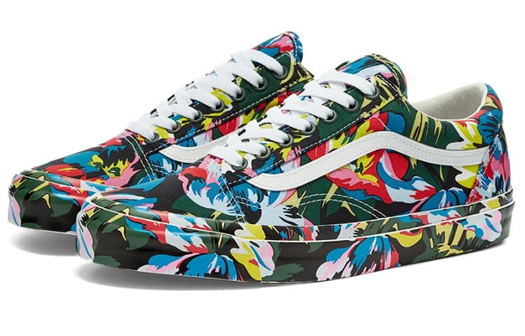 Vans Old Skool Kenzo Floral Green 4