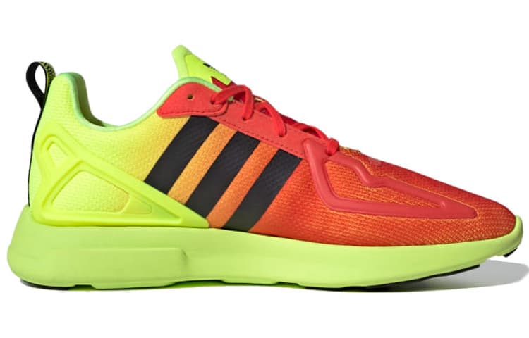 Zx 2K Adidas Originals Flux 'Solar Yellow Hi-Res Red' 3