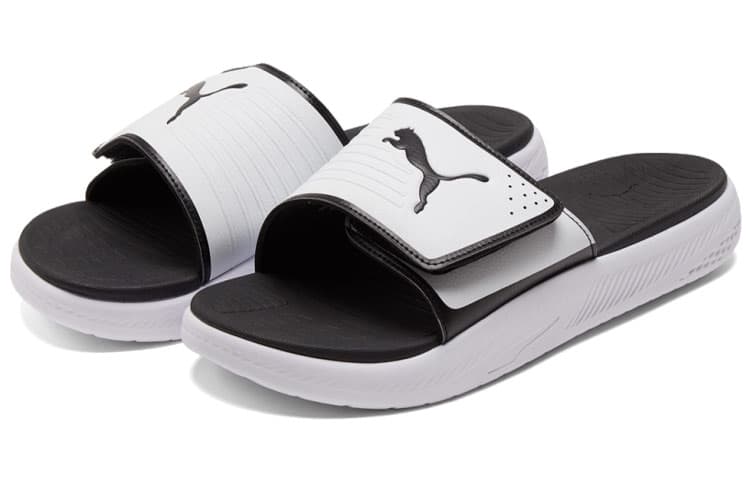 PUMA Softride Slide 'White Black' 6