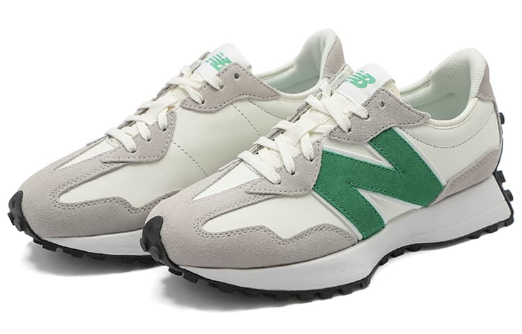 New Balance 327 White Green Women's 5