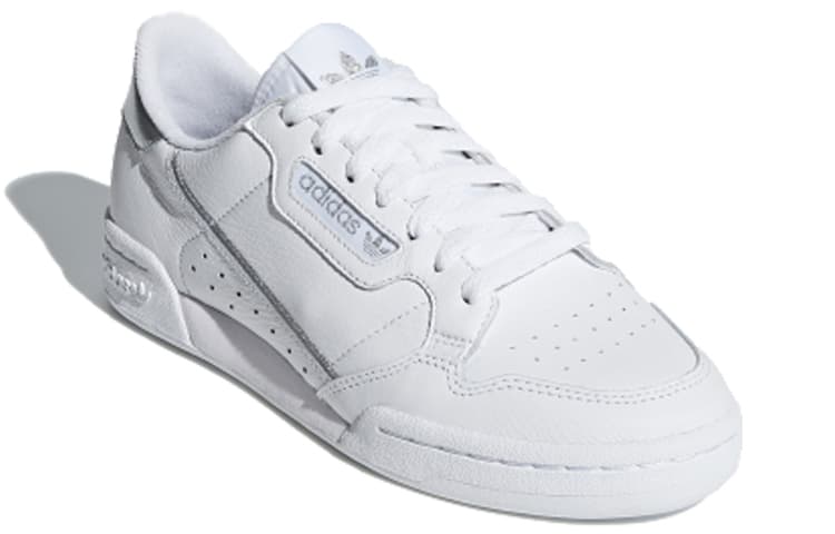 Adidas Originals Continental 80 Cloud White Silver Metallic Women's 4
