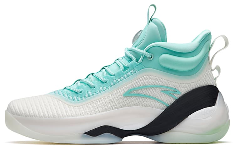 ANTA KT7 Basketball Shoes Men's High top White/Blue 2