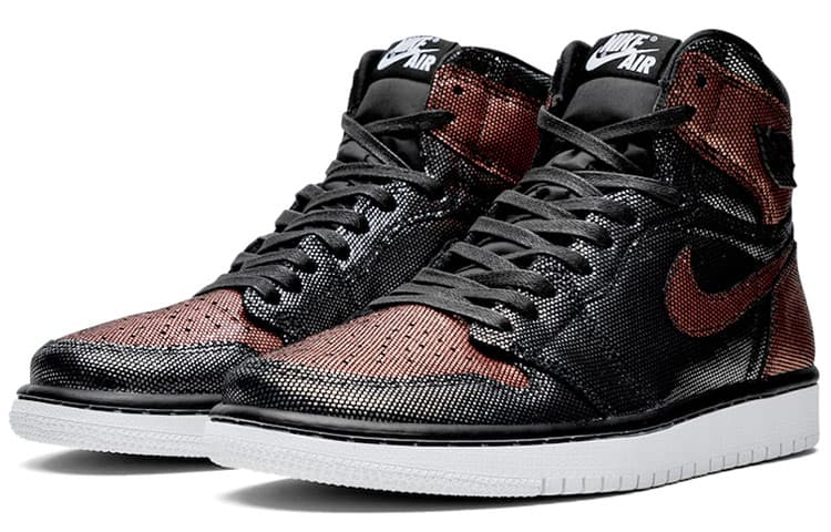 JORDAN 1 Retro High Fearless Metallic Rose Gold Women's 3