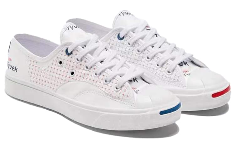 Converse Jack Purcell Rally Low Tyvek White Princess Blue 6