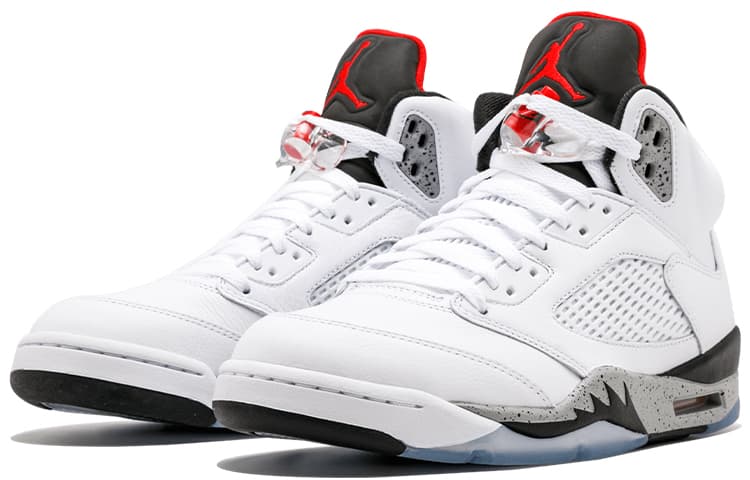 JORDAN 5 Retro White Cement 6