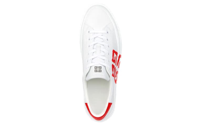 GIVENCHY City Sport Stylish Skateboarding Shoes Men's White Red 6