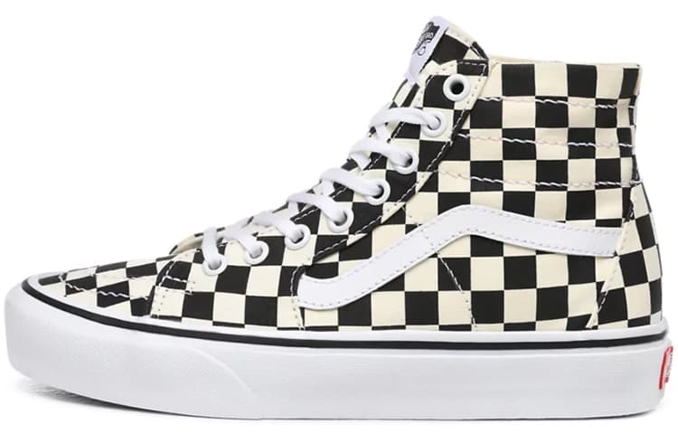 Sk8 Vans Hi Tapered 'Checkerboard Black' 2