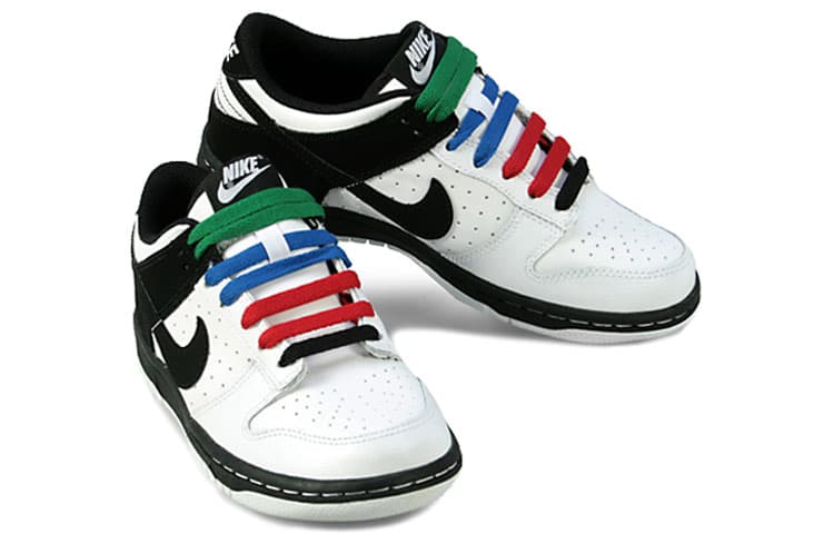 Nike Dunk Low GS 'Multi Color Laces' 5